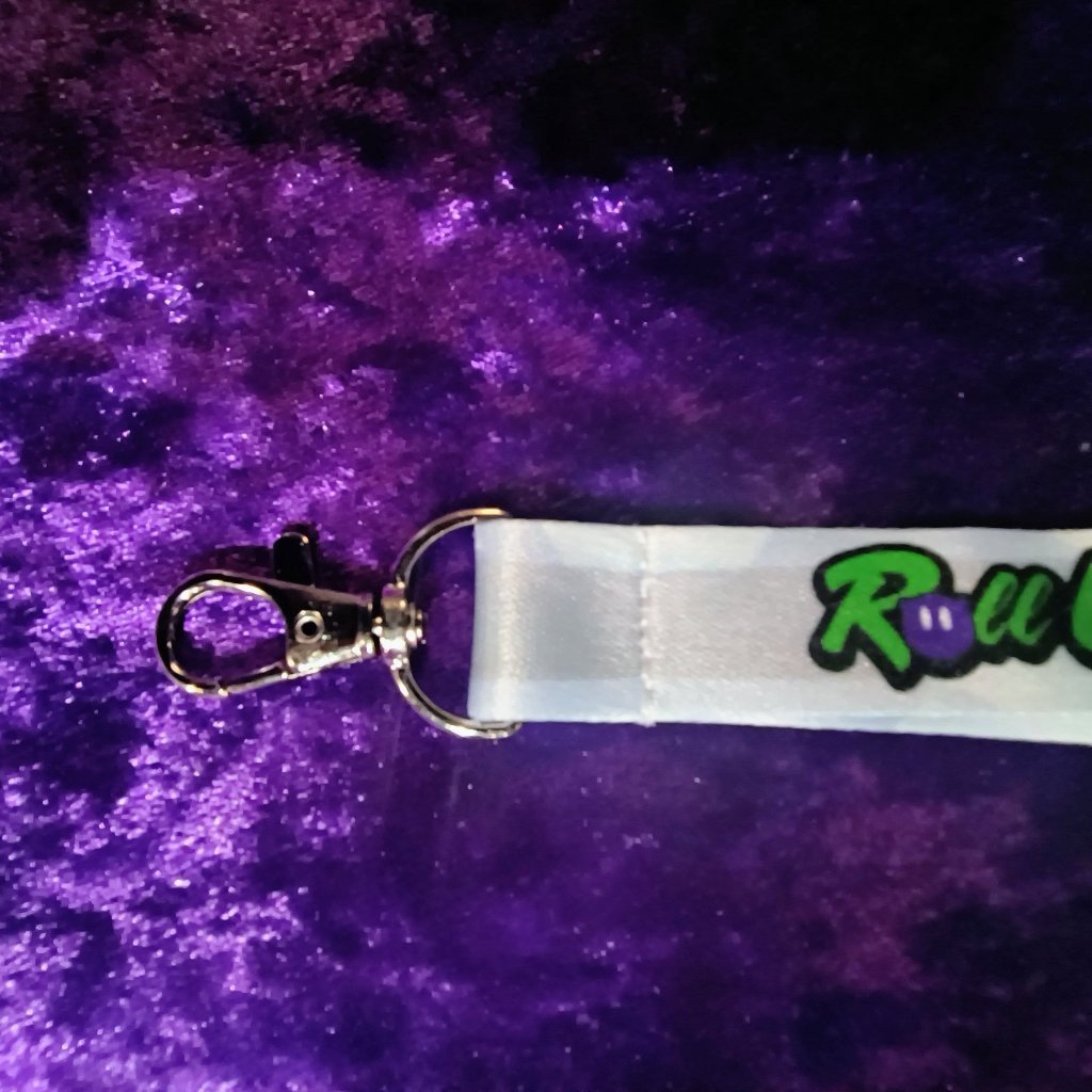 Purple Bear Lanyard #rollup (Green)