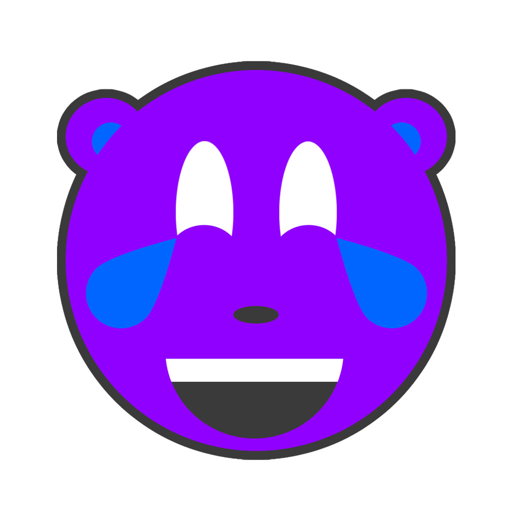 PURPLE BEARMOJIS - STICKER COLLECTION