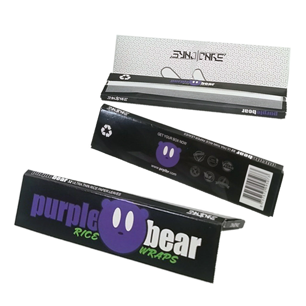 1 CASE (48 Boxes) PurpleBear Rice Wraps